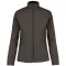 Női MAUREEN cipzáras polár pulóver, Kariban KA907, Green Olive-3XL