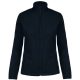 Női MAUREEN cipzáras polár pulóver, Kariban KA907, Navy-3XL