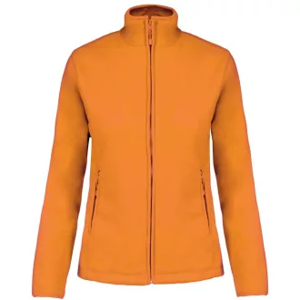   Női MAUREEN cipzáras polár pulóver, Kariban KA907, Orange-S