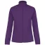 Női MAUREEN cipzáras polár pulóver, Kariban KA907, Purple-4XL