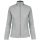 Női MAUREEN cipzáras polár pulóver, Kariban KA907, Snow Grey-XS