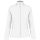 Női MAUREEN cipzáras polár pulóver, Kariban KA907, White-XS
