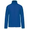Uniszex cipzáras mikropolár pulóver, Kariban KA9102, Royal Blue-S