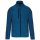 Férfi poliészter cipzáras dzseki, Kariban KA9106, Light Royal Blue Mélange-3XL