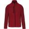 Férfi poliészter cipzáras dzseki, Kariban KA9106, Red Melange-3XL