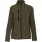 Női poliészter cipzáras dzseki, Kariban KA9107, Dark Khaki Melange-M