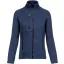 Női poliészter cipzáras dzseki, Kariban KA9107, Navy Melange-2XL