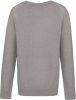 Gyermek V-nyakú pulóver, Kariban KA9109, Grey Melange-12/14