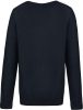 Gyermek V-nyakú pulóver, Kariban KA9109, Navy-6/8