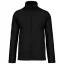 Uniszex FALCO cipzáras mikropolár pulóver, Kariban KA911, Black-3XL