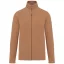 Uniszex FALCO cipzáras mikropolár pulóver, Kariban KA911, Camel Heather-M