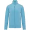 Uniszex FALCO cipzáras mikropolár pulóver, Kariban KA911, Cloudy Blue Heather-3XL