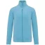 Uniszex FALCO cipzáras mikropolár pulóver, Kariban KA911, Cloudy Blue Heather-L