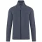 Uniszex FALCO cipzáras mikropolár pulóver, Kariban KA911, French Navy Heather-S