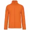 Uniszex FALCO cipzáras mikropolár pulóver, Kariban KA911, Fluorescent Orange-S