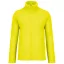 Uniszex FALCO cipzáras mikropolár pulóver, Kariban KA911, Fluorescent Yellow-4XL