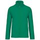 Uniszex FALCO cipzáras mikropolár pulóver, Kariban KA911, Kelly Green-4XL