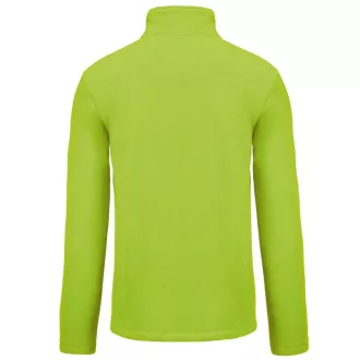   Uniszex FALCO cipzáras mikropolár pulóver, Kariban KA911, Lime-S