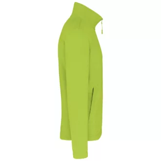   Uniszex FALCO cipzáras mikropolár pulóver, Kariban KA911, Lime-S