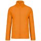 Uniszex FALCO cipzáras mikropolár pulóver, Kariban KA911, Orange-2XL