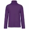 Uniszex FALCO cipzáras mikropolár pulóver, Kariban KA911, Purple-M