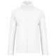 Uniszex FALCO cipzáras mikropolár pulóver, Kariban KA911, White-4XL