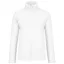 Uniszex FALCO cipzáras mikropolár pulóver, Kariban KA911, White-XL