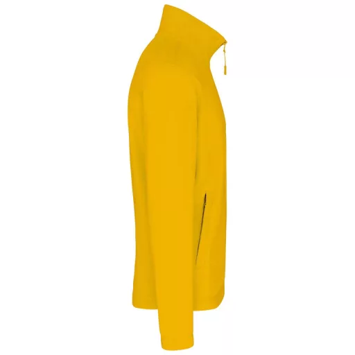 Uniszex FALCO cipzáras mikropolár pulóver, Kariban KA911, Yellow-M