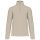 Uniszex galléros, 1/4 cipzáras mikropolár pulóver, Kariban KA912, Beige-L