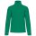 Uniszex galléros, 1/4 cipzáras mikropolár pulóver, Kariban KA912, Kelly Green-3XL