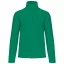 Uniszex galléros, 1/4 cipzáras mikropolár pulóver, Kariban KA912, Kelly Green-XL