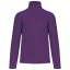 Uniszex galléros, 1/4 cipzáras mikropolár pulóver, Kariban KA912, Purple-L