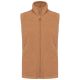 Férfi LUCA  polár mellény, Kariban KA913, Camel Heather-4XL