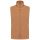 Férfi LUCA  polár mellény, Kariban KA913, Camel Heather-S