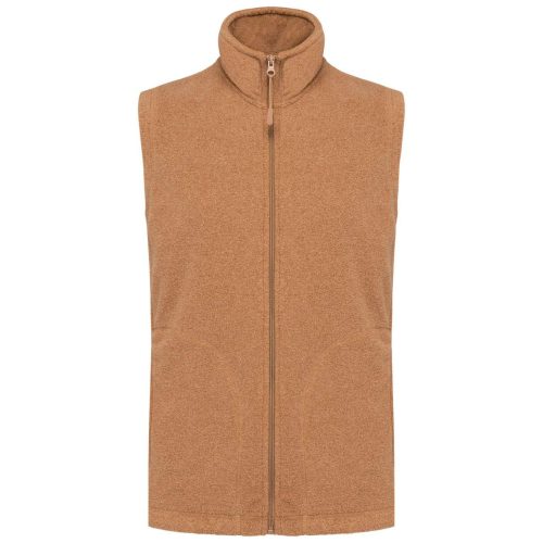 Férfi LUCA  polár mellény, Kariban KA913, Camel Heather-S