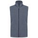Férfi LUCA  polár mellény, Kariban KA913, French Navy Heather-3XL