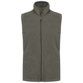   Férfi LUCA  polár mellény, Kariban KA913, Green Marble Heather-S