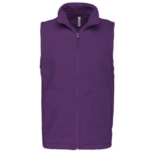 Férfi LUCA  polár mellény, Kariban KA913, Purple-S