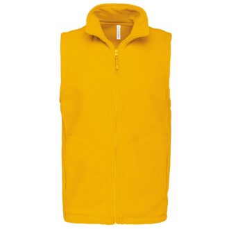 Férfi LUCA  polár mellény, Kariban KA913, Yellow-S