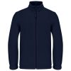 Gyermek cipzáras mikropolár pulóver, Kariban KA920, Navy-10/12