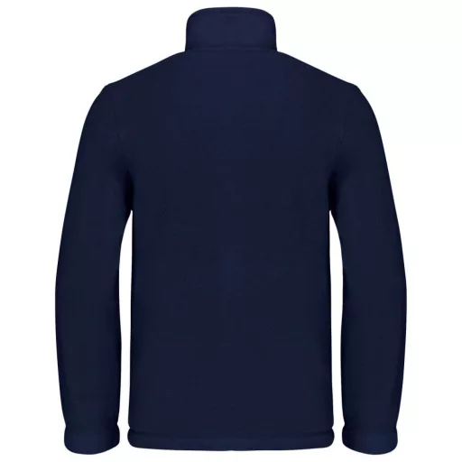 Gyermek cipzáras mikropolár pulóver, Kariban KA920, Navy-10/12