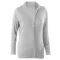 Női testhezálló cipzáras kardigán, Kariban KA962, Grey Melange-3XL