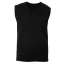 Férfi divatos V-nyakú keskeny szabású mellény, Kariban KA969, Black-4XL