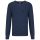 Férfi prémium V-nyakú pulóver, Kariban KA982, Navy Heather-XS