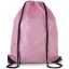 KI0104 tornazsák-hátizsák összehúzó zsinórral Kimood, Dark Pink-U