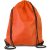KI0104 tornazsák-hátizsák összehúzó zsinórral Kimood, Spicy Orange-U