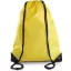 KI0104 tornazsák-hátizsák összehúzó zsinórral Kimood, Yellow-U