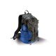 KI0110 több funkciós túra hátizsák több zsebbel Kimood, Black/Royal Blue-U