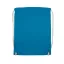 KI0125 pamut tornazsák-hátizsák fehér zsinórral Kimood, Tropical Blue-U