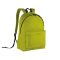 KI0130 klasszikus hátizsák bélelt hátrésszel Kimood, Burnt Lime/Black-U